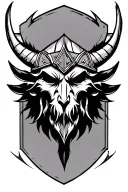 viking symbol tattoo design idea