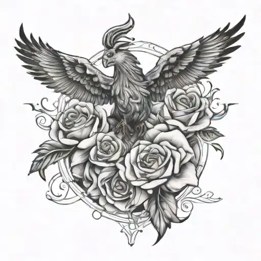 Letting Go tattoo design idea