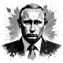 Putin tattoo design idea