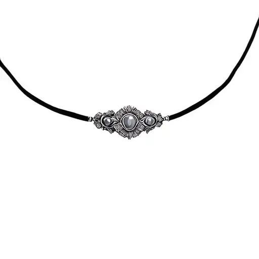 choker necklace for hand tattoo tattoo design idea