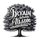 "Bryan Natasha Allison" Tree with names incorporated tattoo design idea