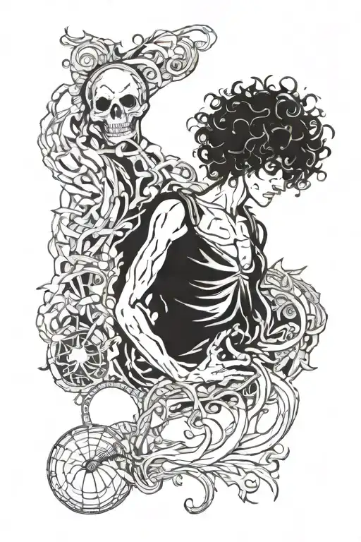 sandman neil gaiman tattoo design idea
