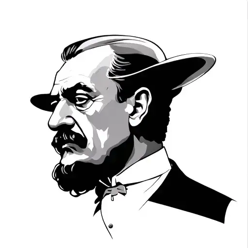 Godfather tattoo design idea