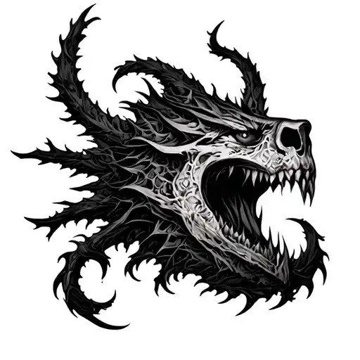 belial tattoo design idea