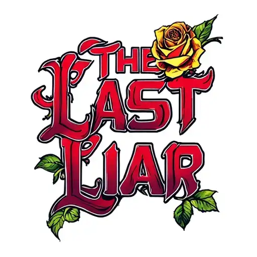 "The Last Liar" hoodie tattoo design idea