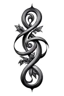 scroll scroll tattoo design idea