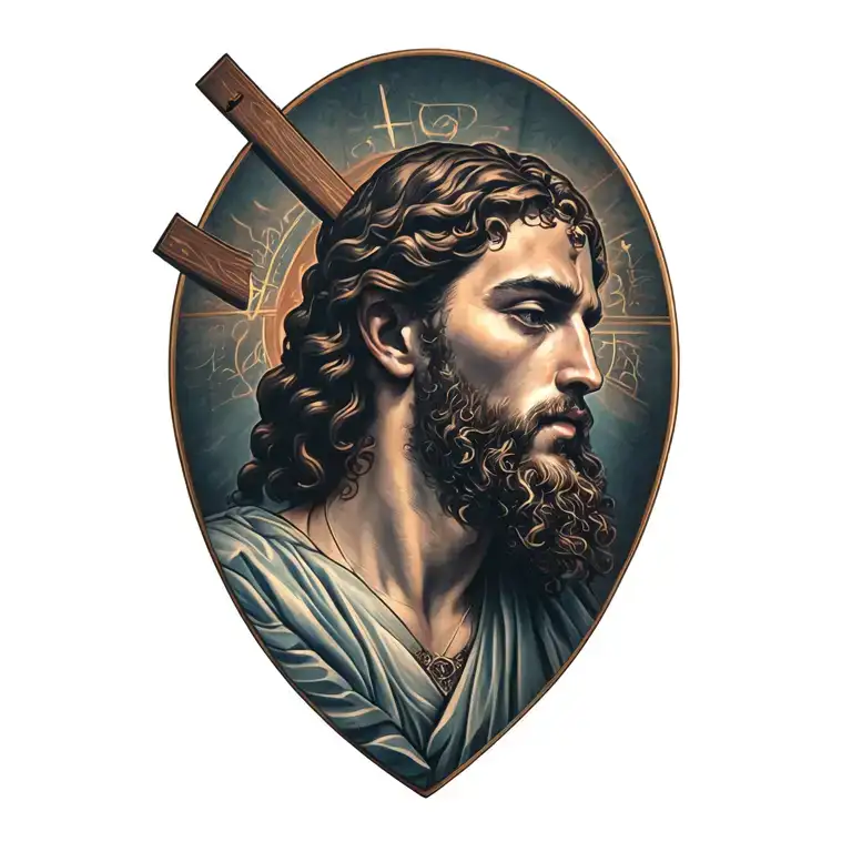 Christian tattoo design idea