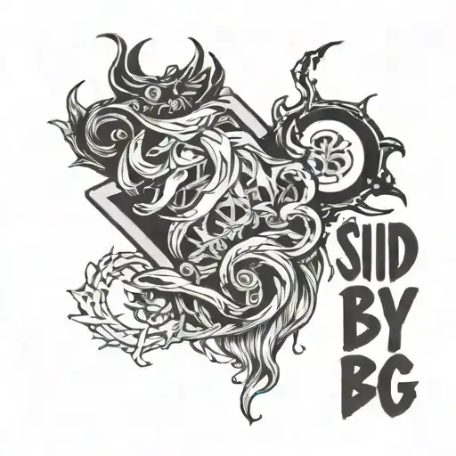 Suicideboys lyric tattoo tattoo design idea