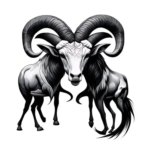 Aries, Libra, Taurus zodiac sign tattoo design idea