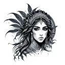 yemaya tattoo design idea