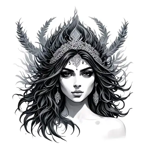 yemaya tattoo design idea