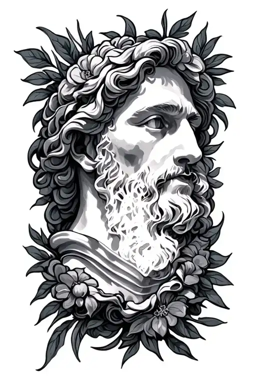 ROMANS 8:28 formed tattoo design idea