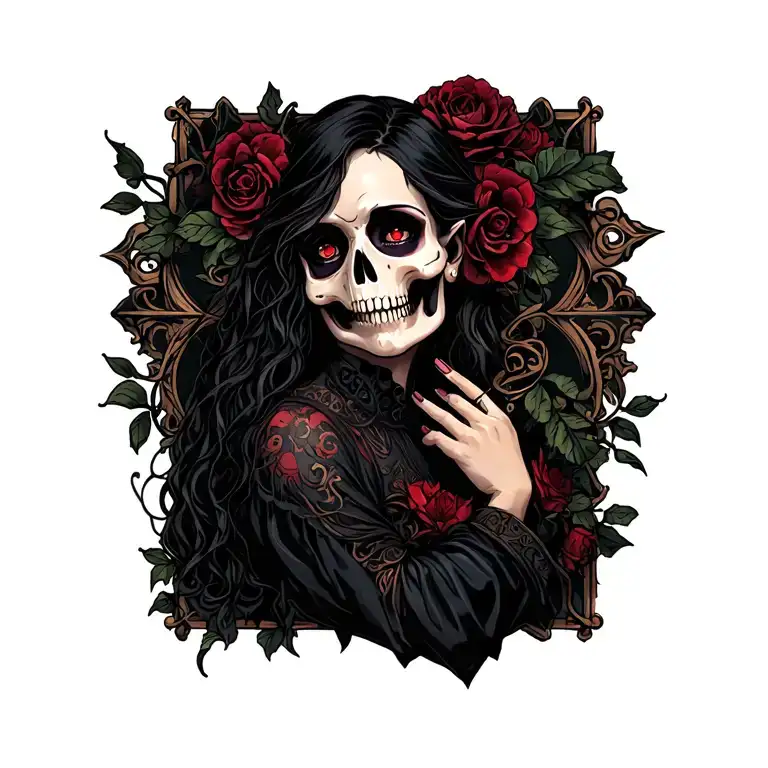 Friend tattoo design idea