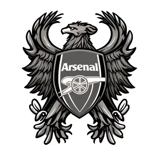Arsenal badge  tattoo design idea
