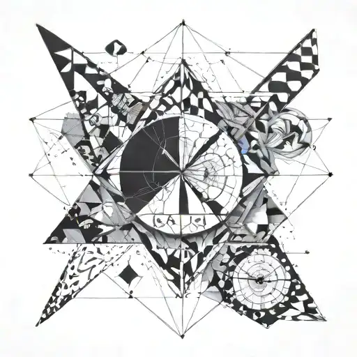 travel and time heals all tattoo design idea