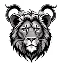 chef Lion King tattoo design idea