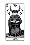 Eric Cartman as The Devil Tarot card tattoo design idea