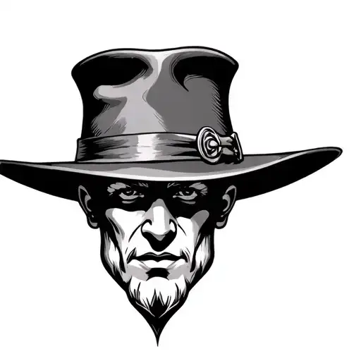 Arthur Morgans hat tattoo design idea