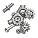 1. Mechanical Elements:Integrated components like gears, screws, pistons, and various tools (e.g., a wrench, screwdriv tattoo design idea