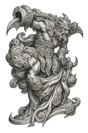 Hephaestus tattoo design idea