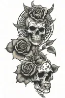 Grateful Dead small tattoo tattoo design idea
