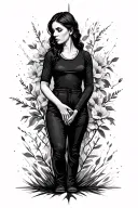 domestic violence survivor tattoo design idea