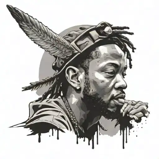 kendrick lamar tattoo tattoo design idea