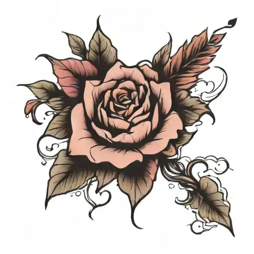 new beginnings never give up tattoo design idea