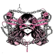 "sissy" "bondage" "chains" "dead" tattoo design idea