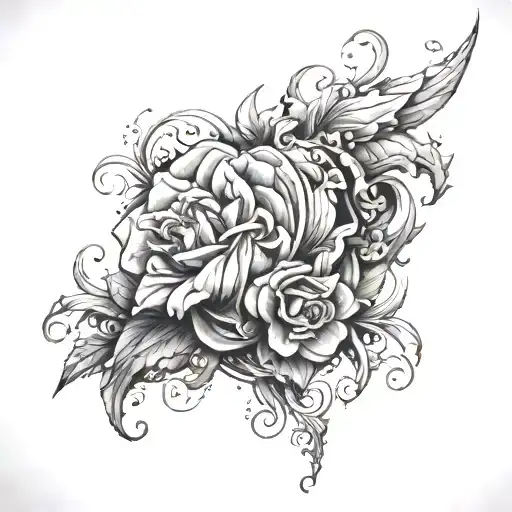 On Triceps tattoo design idea