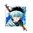 killua Hunter x hunter tattoo design idea