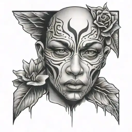 Survivor Of Abuse tattoo design idea