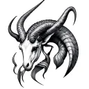 Cancer And Capricorn tattoo design idea