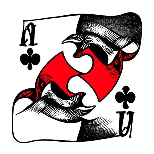 jack of hearts jigsaw puzzle piece design tattoo design idea