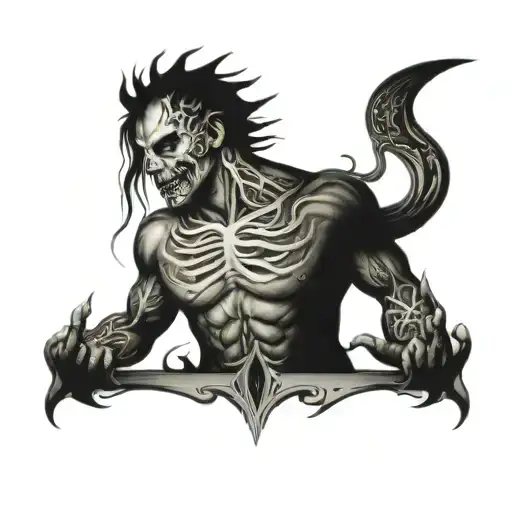 purgatory  tattoo design idea