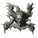 purgatory  tattoo design idea