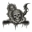 purgatory  tattoo design idea