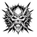 BELIAL tattoo design idea