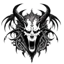 BELIAL tattoo design idea