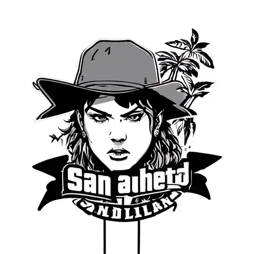 grand theft auto san andreas tattoo design idea