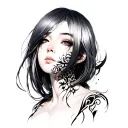 automatic nier tattoo design idea