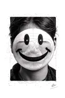 smiley face ven diagram tattoo design idea