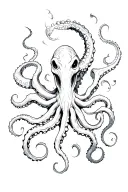 Kraken tattoo design idea