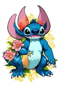 how to train your dragon lilo & stitch tattoo design idea