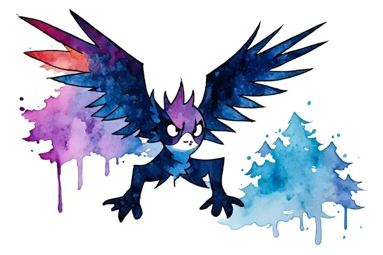 bill chipher gravity falls tattoo design idea