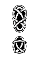 celtic knot ring finger tattoo design idea