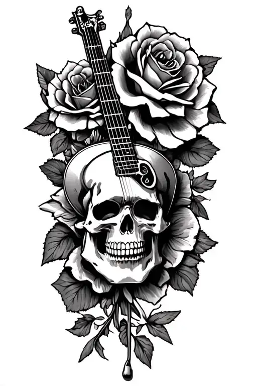 guns n roses tattoo design idea