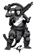 ghostbusters tattoo design idea