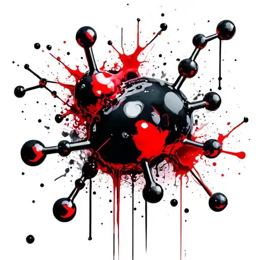 Testosterone Molecule Tattoo – Design Brief for ArtistCore Structure:	•	Use the exact molecular structure of testoste tattoo design idea