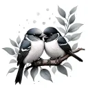 3 Little Birds tattoo design idea
